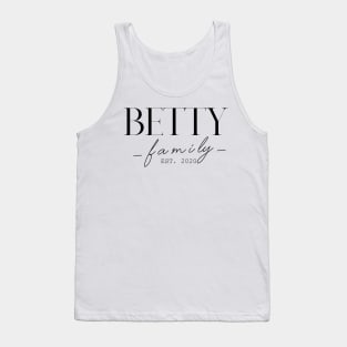 Betty Family EST. 2020, Surname, Betty Tank Top